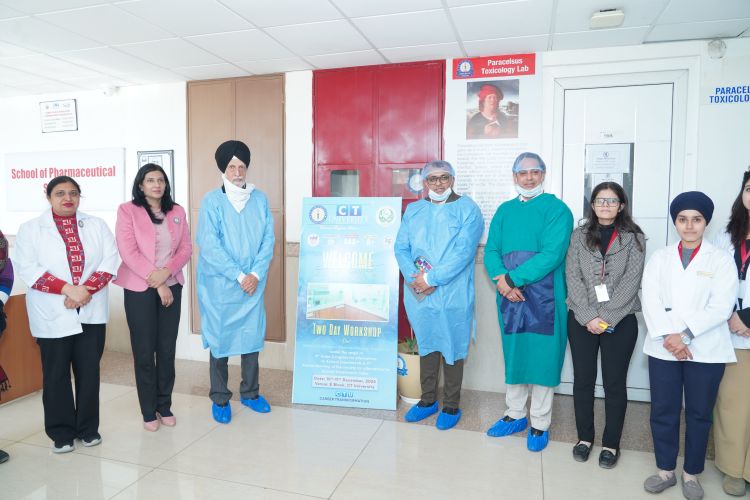 CT University Hosts Successful Workshop on "Zebrafish Model in Pharmacological Research"